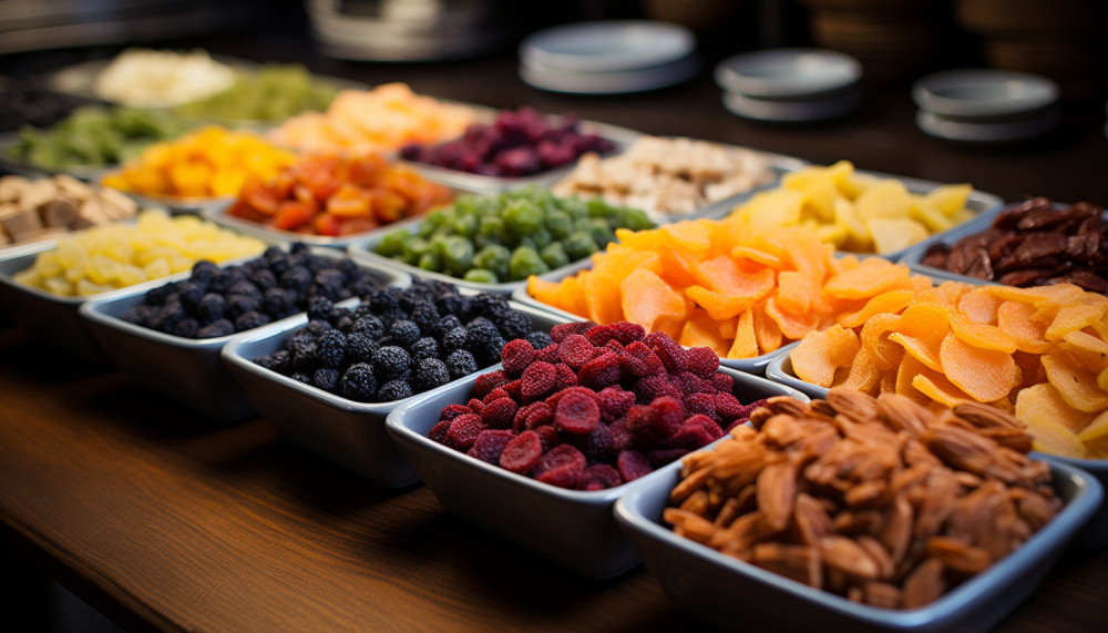 Les variétés de fruits secs